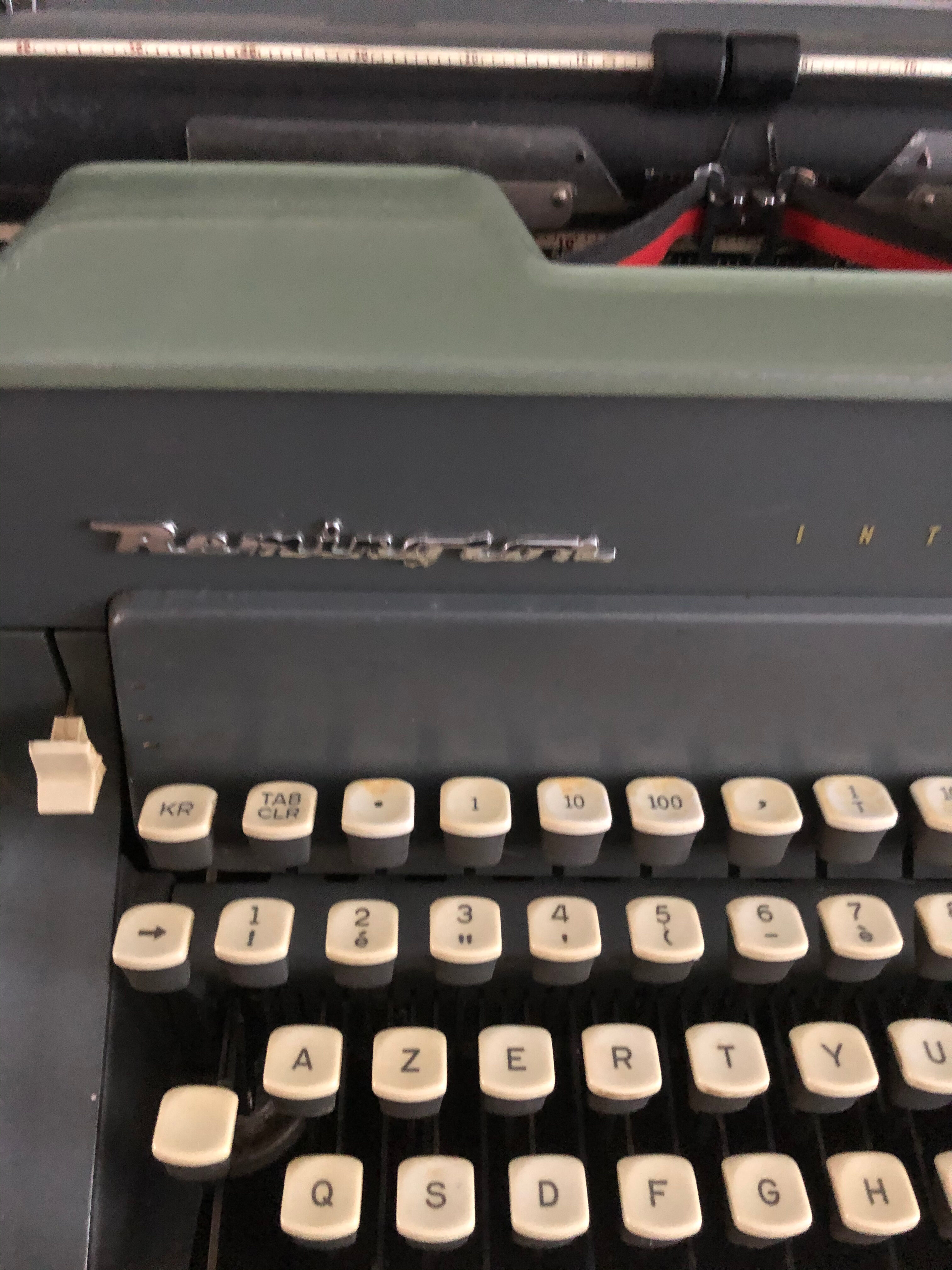 Remington International typewriter