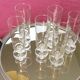 Set of 6 flutes 70s Luminarc Arcoroc