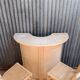 Vintage rattan wicker bar + 2 bar stools