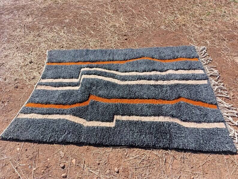 Handmade Beni Mrirt rug 150/250cm