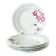 Set of 6 St-Amand soup plates, Spring pattern, 1950