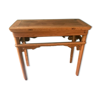 Antique chinese wooden sidetable