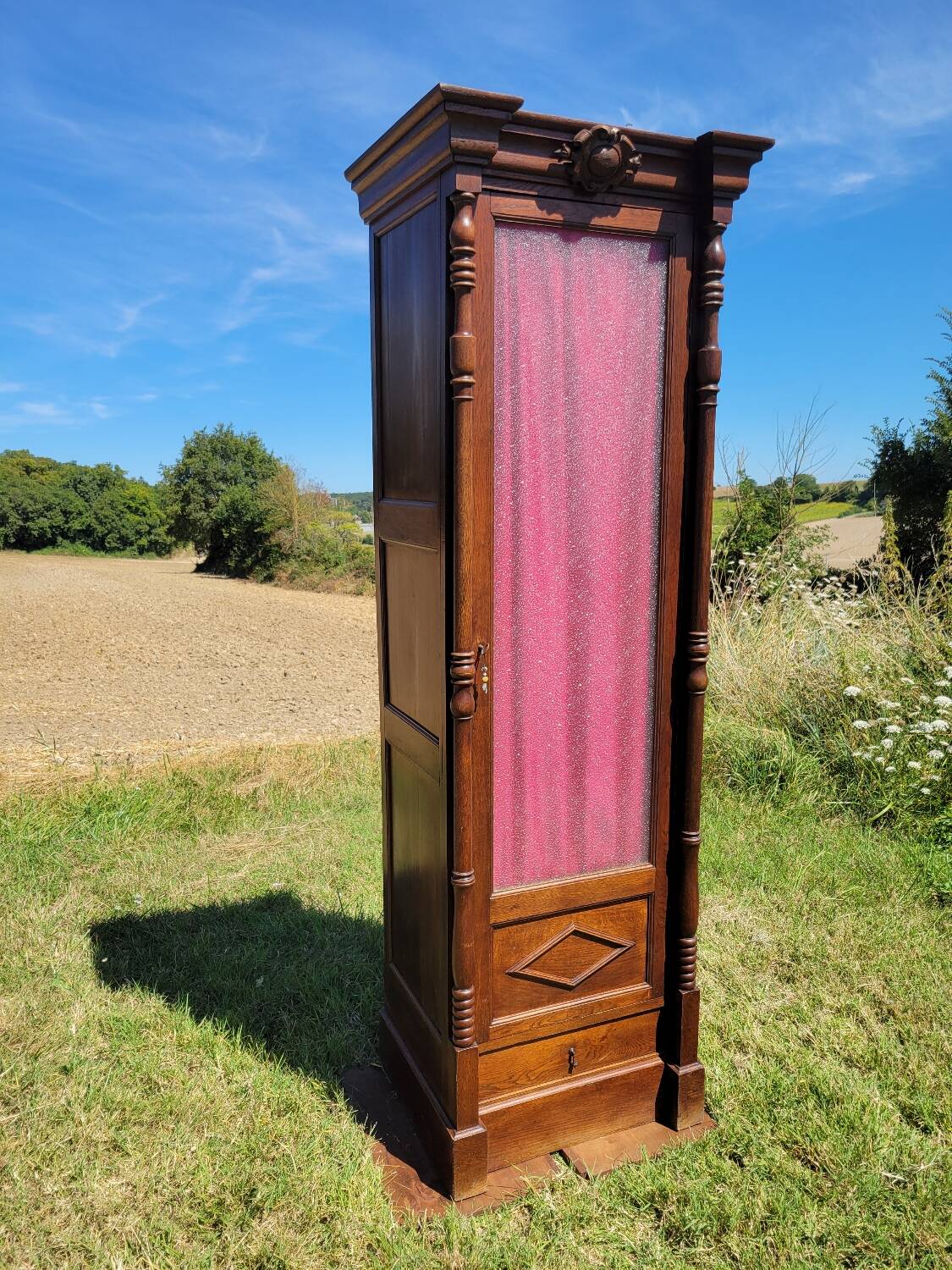 Armoire vitrée 1 porte