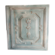 Ancienne porte patinée 64,5 x 59 cm