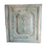Old patinated door 64.5 x 59 cm
