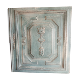 Old patinated door 64.5 x 59 cm
