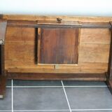 Rustic farm house table with one drawer 1930