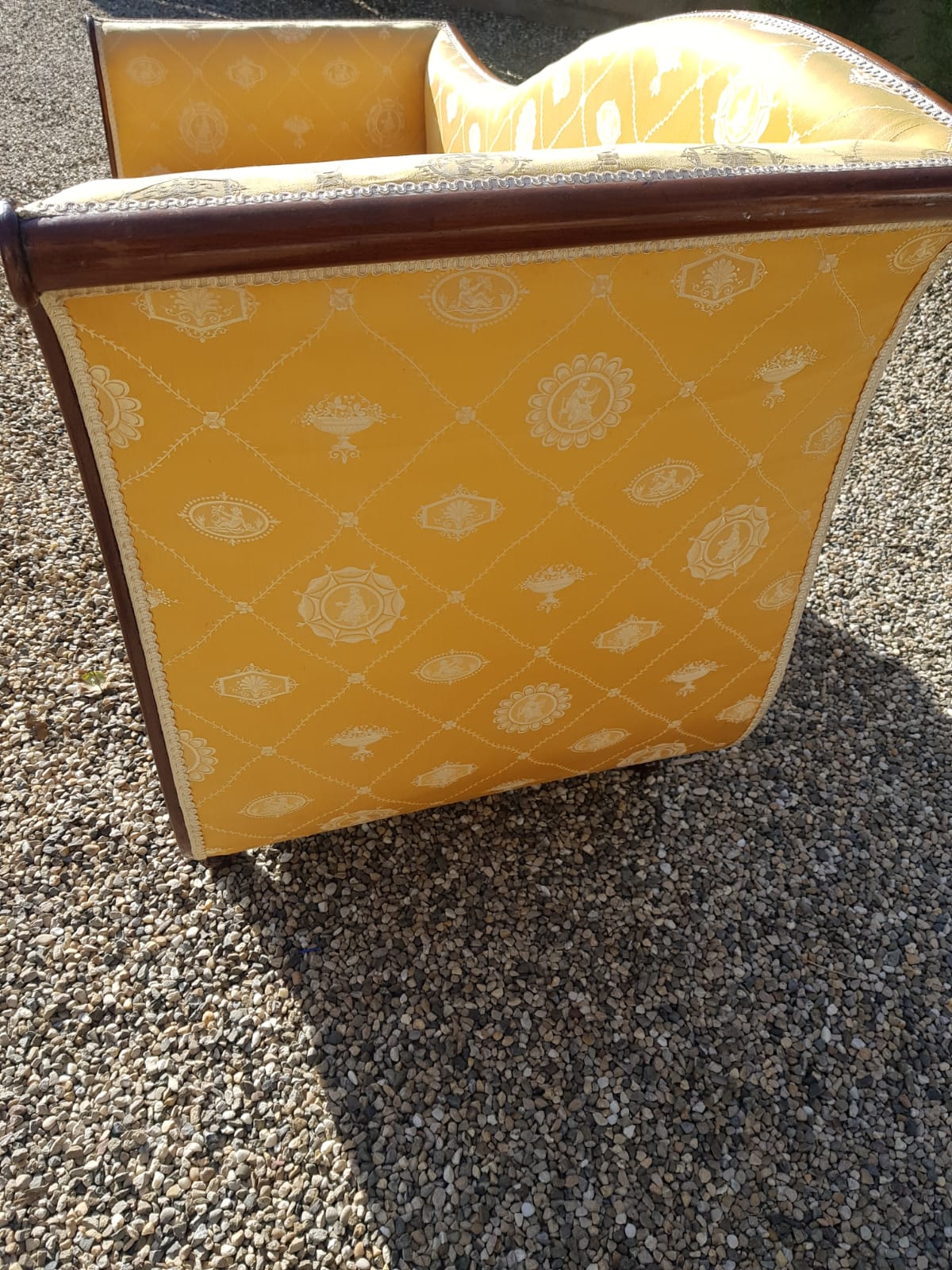 Restoration period recamier daybed