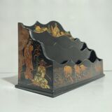 Letter holder Napoleon III Boiled cardboard