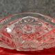 Chiseled crystal fruit bowl circa 1950-1960