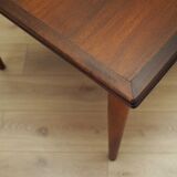 Table en palissandre, design danois, années 1970, production : Danemark