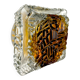 Murano Mazzega orange frosted glass sconce, Italy, 1970s