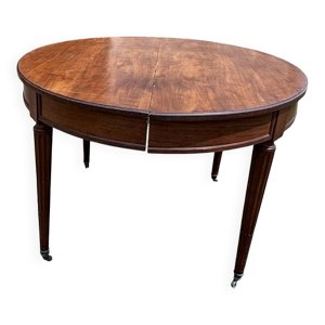Grande table ovale louis - xvi