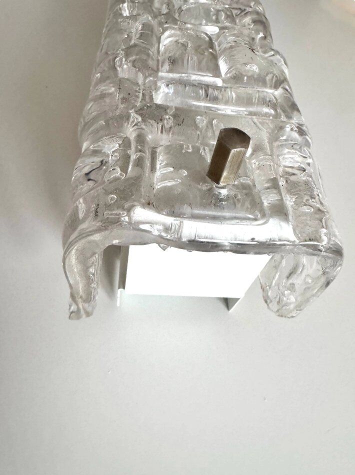 Mid-century modern brass and glass bubble table lamps by Richard Essig for Saku Leuchten, 1960s, set of 2