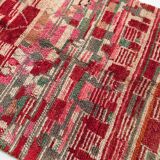 Moroccan Berber carpet Boujaad red 2.44x1.50m