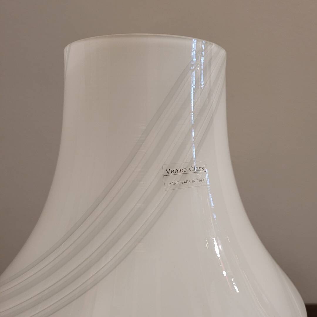 “Mushroom” mesa lamp, murano crystal, Mid-century, 70’s – Italia