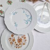 Porcelain dinner plates