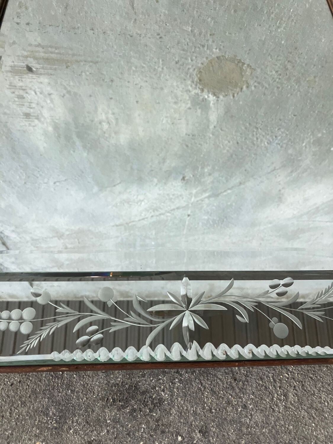 Venetian mirror from the 1950s