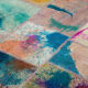 Handmade Oriental Contemporary 200 cm x 298 cm Multicolor Patchwork Carpet