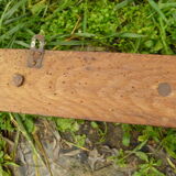 Coatrack wood 6 hooks industrial or school