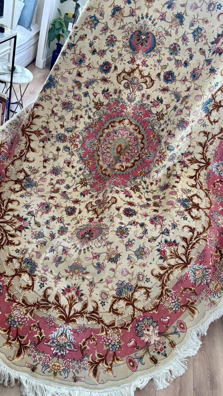 Tabriz Persian carpet 60 Raj hand-knotted – 298 × 202 cm