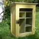 Former toilet cabinet screened door