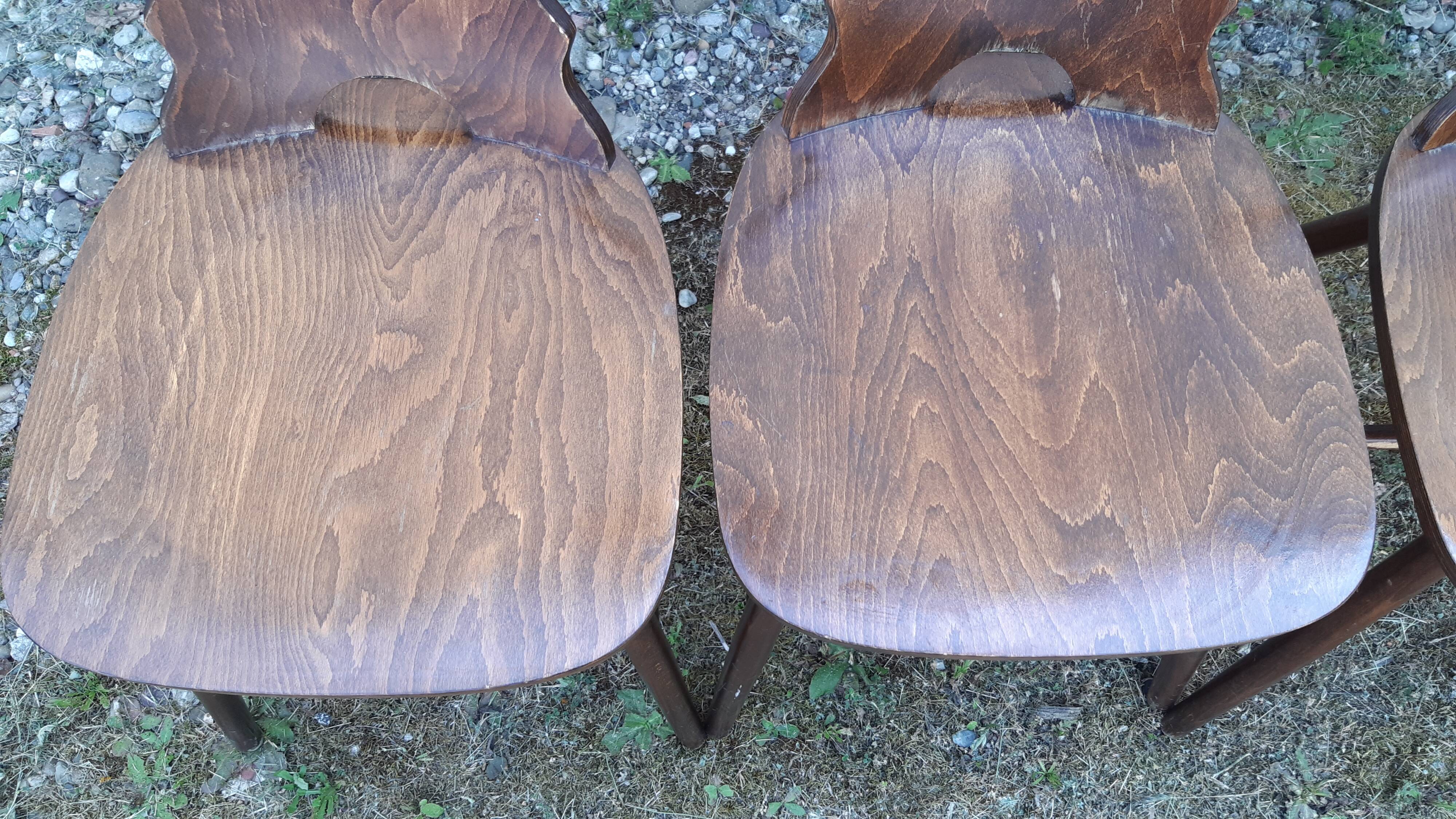 Set of 16 bistro chairs