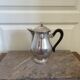 Ancien théière cafetière métal argenté boulenger coquillage coque