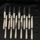 Christofle malmaison housekeeper with silversmith 65 pieces condition close to new