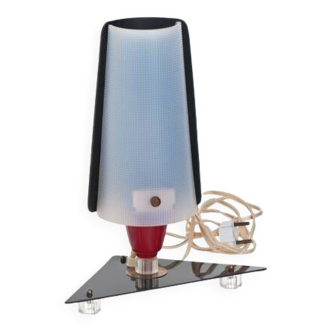 Plexiglass table lamp, Rockabilly, 1950