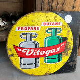 Old advertising plaque