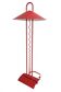 Lampadaire 1980 en métal rouge