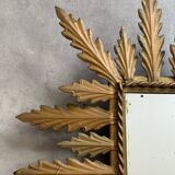 Rectangular sun mirror from the 1950s Italy