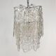 Spun Sugar Pendant by Vistas for Mazzega, 1960s