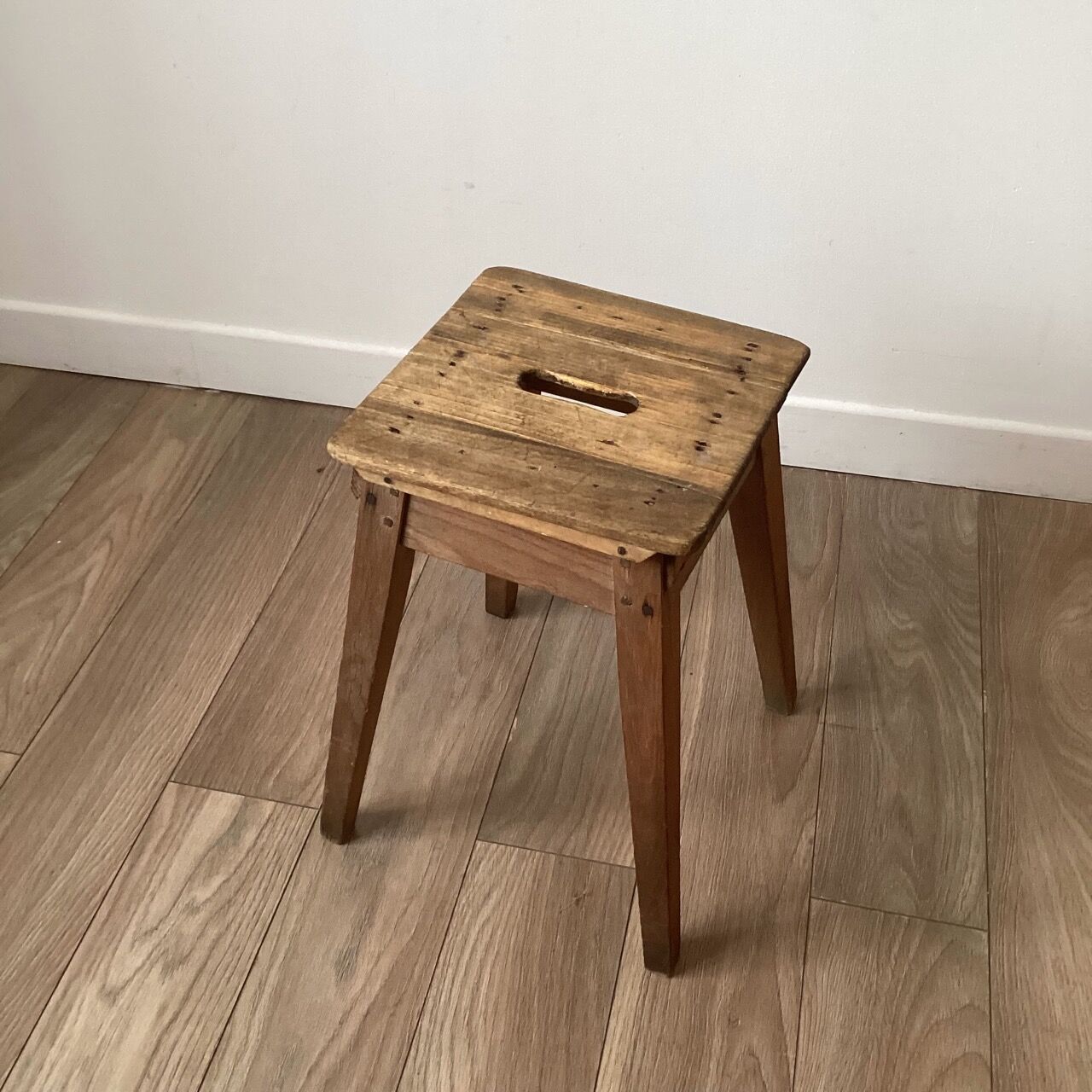 Wooden stool