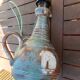 Montgolfier ceramic lamp foot, signed