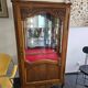 Vitrine de style Louis XV en merisier – Fabrication française UNIFA