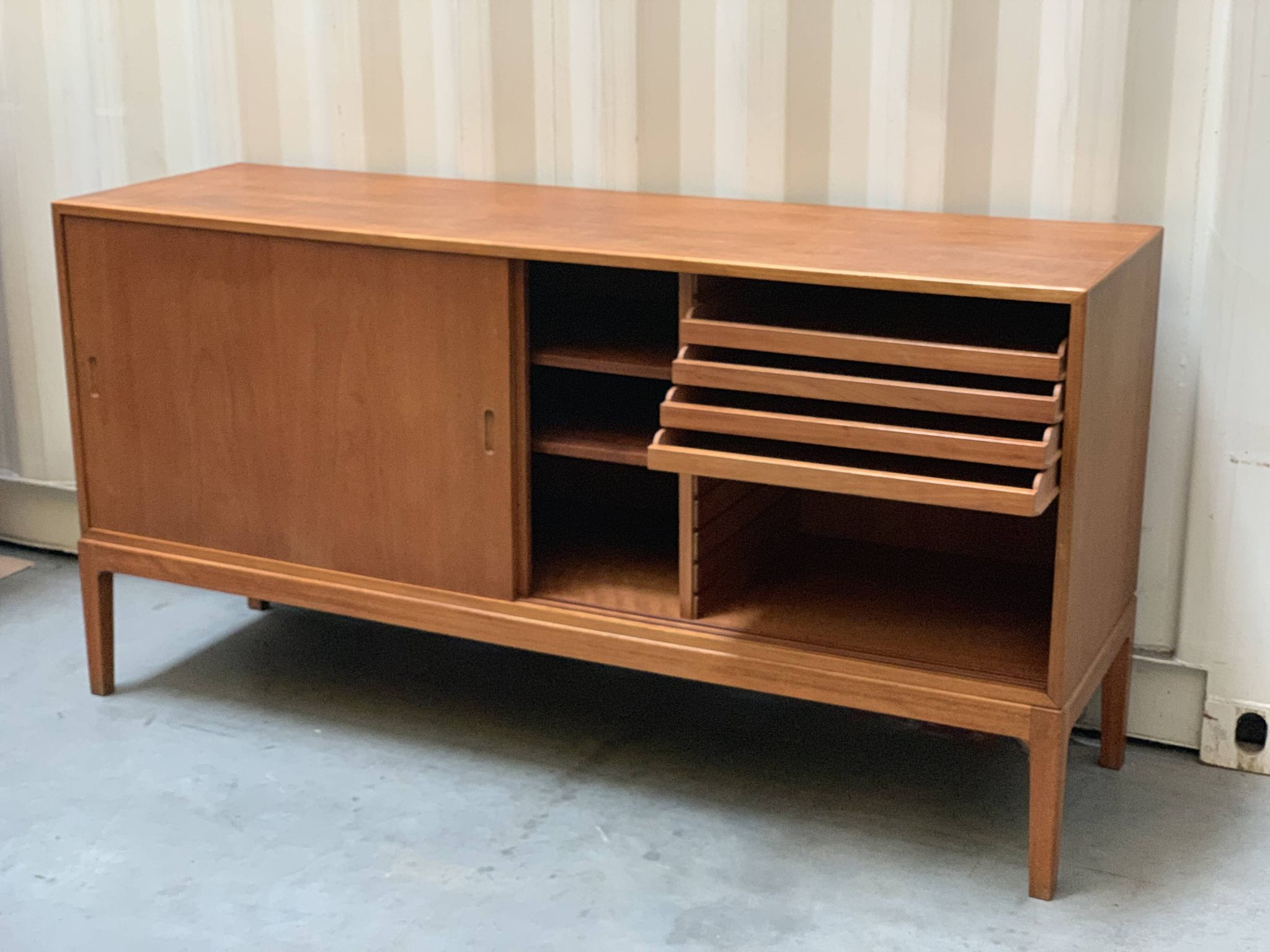 Teak Sideboard by Tove & Edvard Kindt-Larsen for Gustav Bertelsen 50s