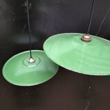 Pair of old pendant lights