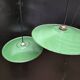 Pair of old pendant lights