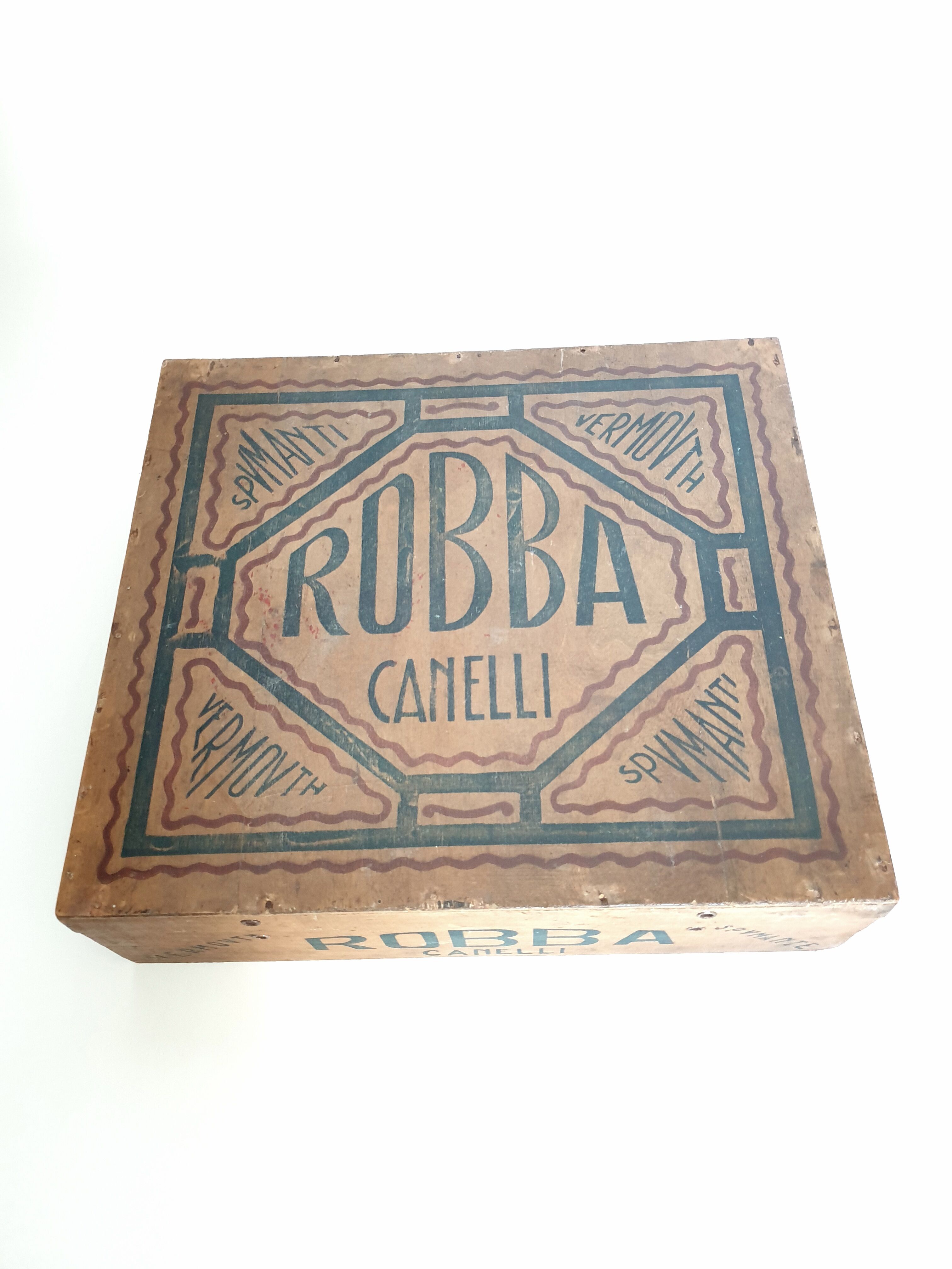 Advertising box box Liqueur Italy