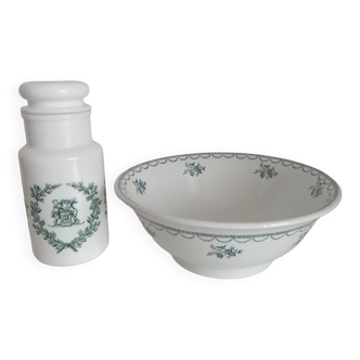 Salad bowl and pot