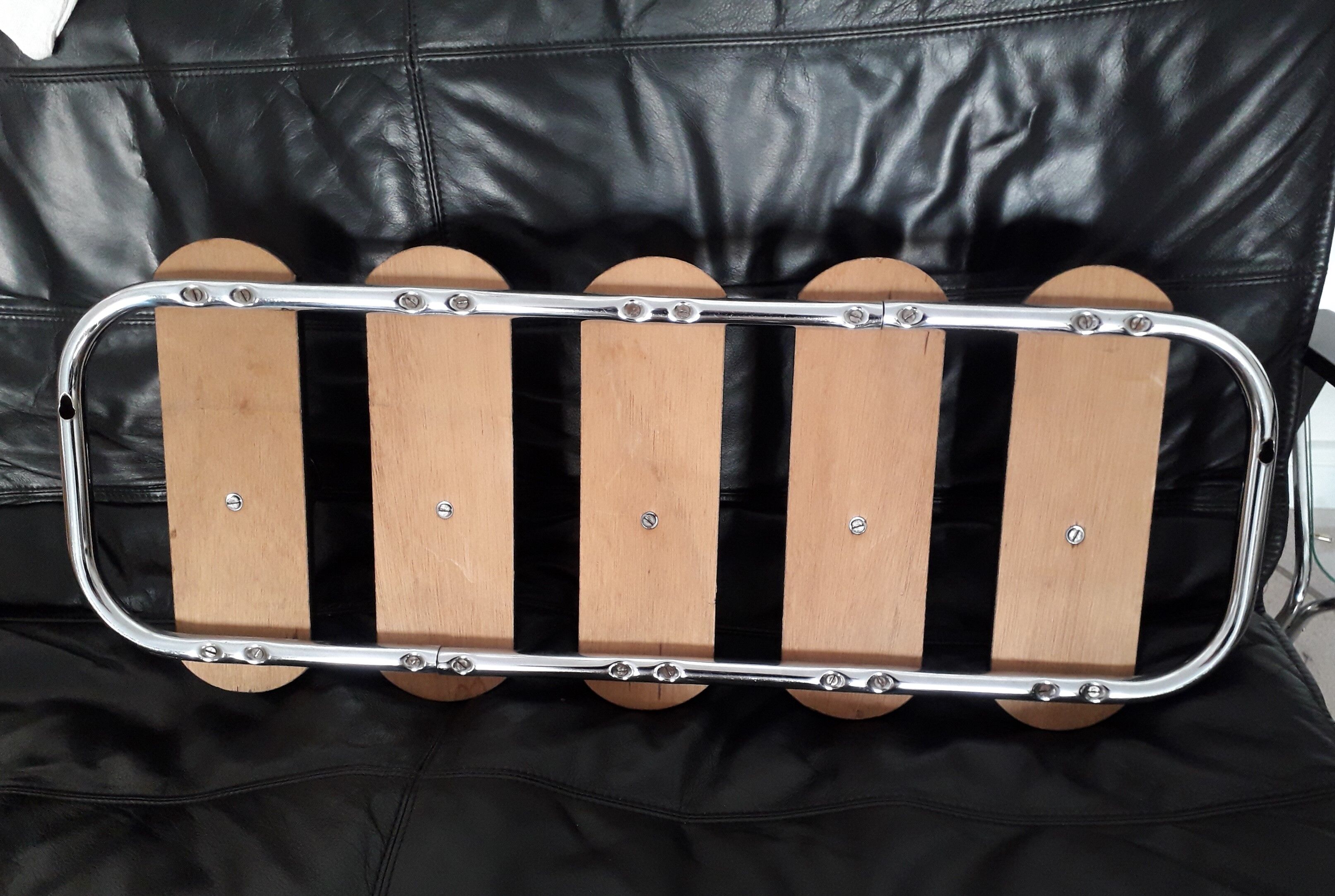 Vintage wall coat rack