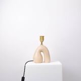 'Opposite' Table Lamp - Satin Cream