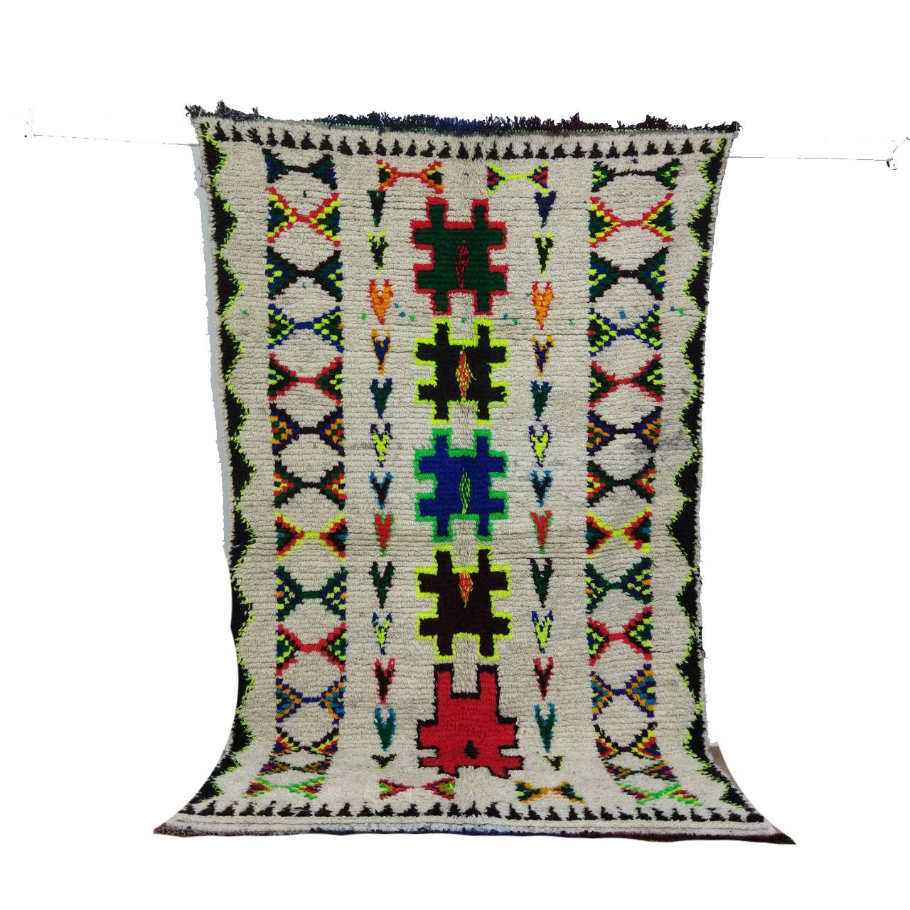 Handcrafted Moroccan Berber Rug 233 X 136 CM