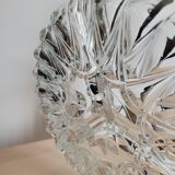 Chiseled glass aperitif tray