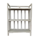 Bookcase vintage rattan standing shelf