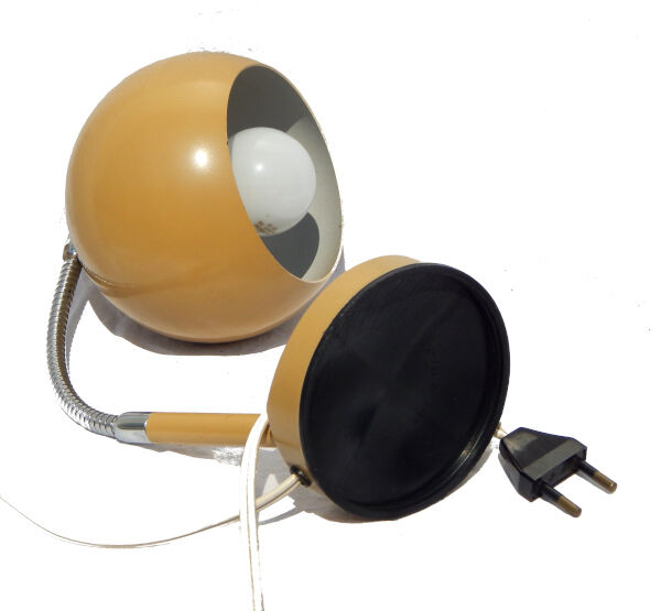 Lamp vintage bedside switch enamelled metal office