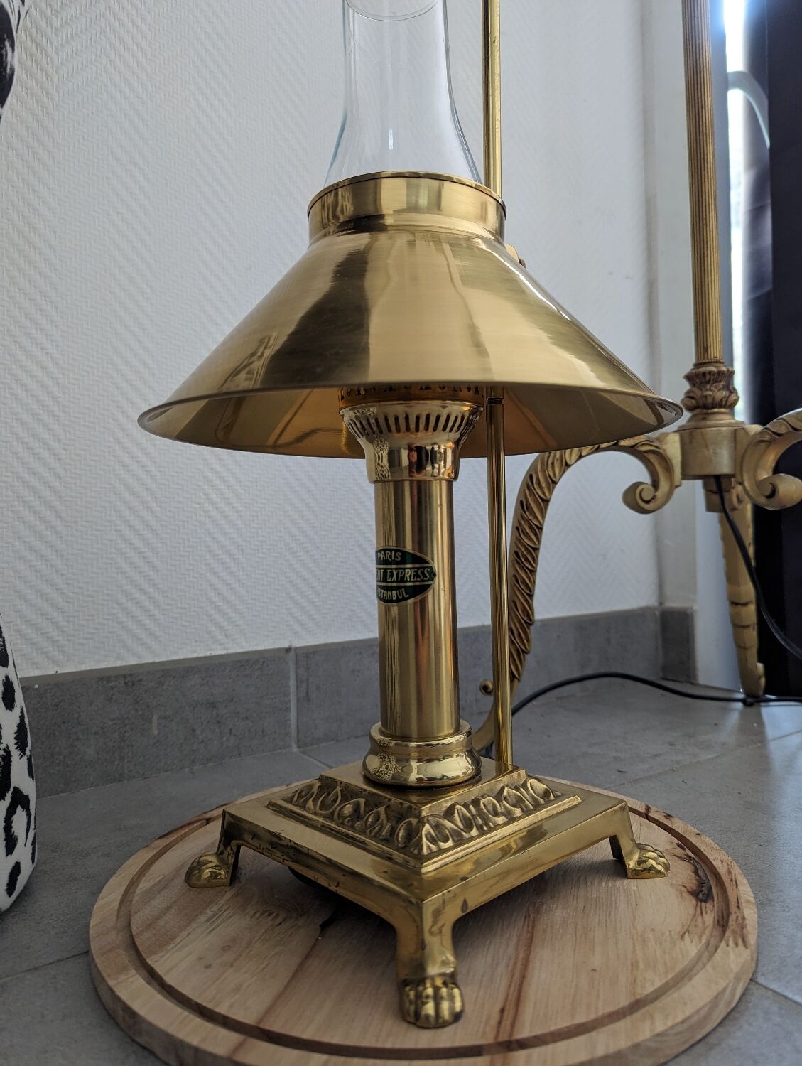 Vintage boat lamp