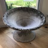 Jardinière diabolo inclinée grand modèle Années 60' designer Willy Guhl